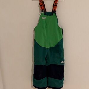 Helly Hansen Kids Two-Tone Green Overalls